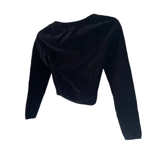 Alexander Wang Logo Scoop Neck Long Sleeve Sweater Top Designer Authentic Small - Picture 11 of 12